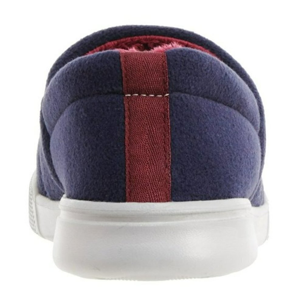 NWT Dearfoams Men's Ace Faux Fur Lining Plush Memory Foam Indoor Outdoor Closed- - Picture 4 of 6